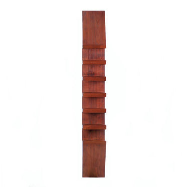 Sleek Wooden Wine Wall Rack - The Fox Decor